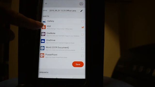 Office Lens Android смотреть онлайн