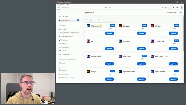 Adobe Creative Cloud App - Aggiornata смотреть онлайн