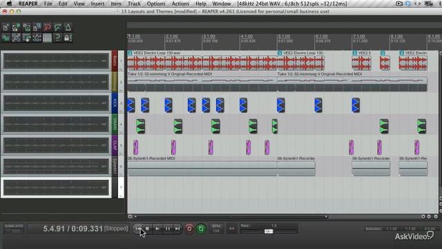 18 Themes & Layouts : Introduction To Reaper смотреть онлайн