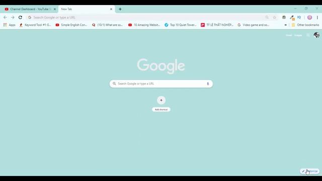 How to Change Google Background Custom New Tab Background смотреть онлайн