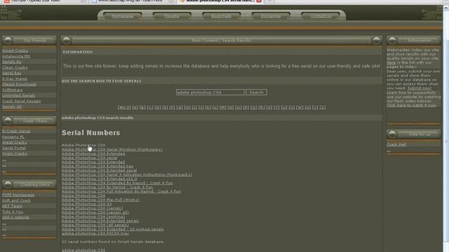 serial number search смотреть онлайн