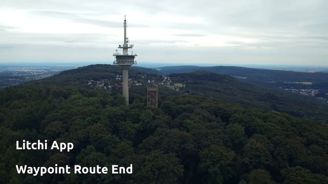 Atzelberg with DJI Phantom 3 Standard and Litchi App смотреть онлайн
