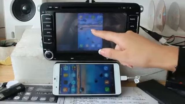ISUDAR car radio support Mirrorlink смотреть онлайн