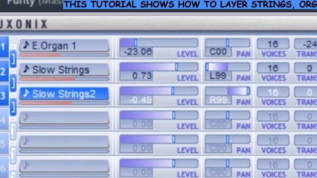 Layering Strings, Flute, and Organ in Luxonix Purity Software! смотреть онлайн