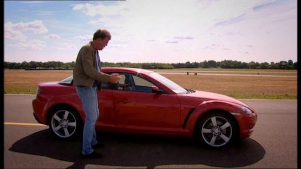 Jeremy Clarkson best coupe 2003 Chrysler Crossfire, Nissan 350Z, BMW Z4, Mazda RX8