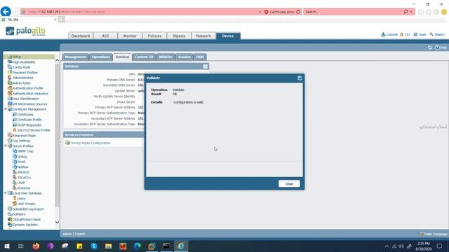 how to configure NTP Server IP Address On Palo Alto Firewall смотреть онлайн