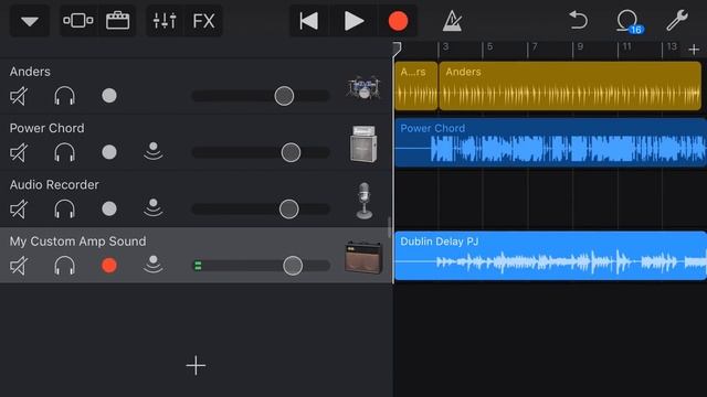 How to adjust volume/gain in GarageBand iOS (iPhone/iPad) смотреть онлайн