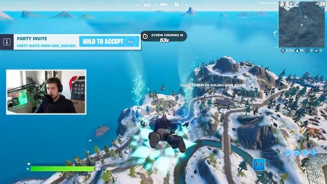 LANDAR PÅ HEMLIGA LOOT BOAT & LÅSER UPP NYA LT JOHN LLAMA I FORTNITE! *KAPITEL 3 SOLO* смотреть онлайн