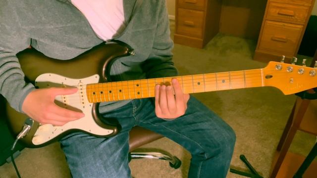 How to play Surf by Mac Miller on guitar - loop pedal lesson смотреть онлайн