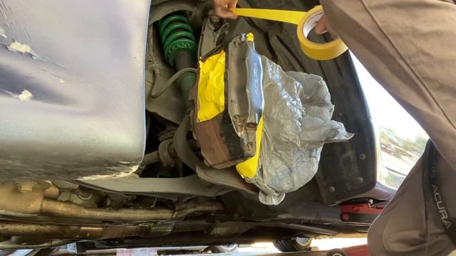 How to paint your calipers | Acura TL | смотреть онлайн