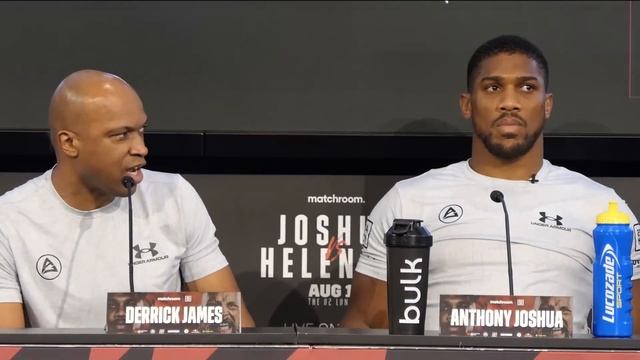 Anthony Joshua vs. Robert Helenius • FULL FINAL PRESS CONFERENCE | DAZN & Matchroom Boxing смотреть онлайн