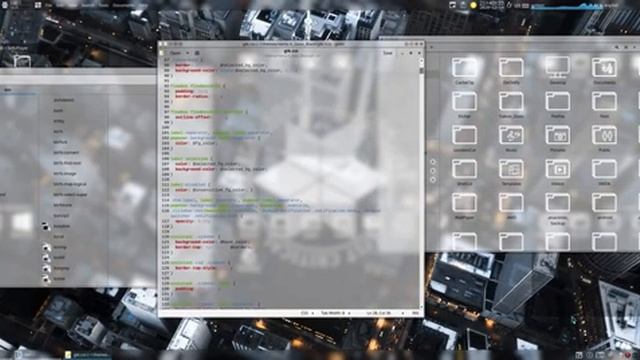 Linux KDE Plasma GTK Glass Theme V1.3 смотреть онлайн