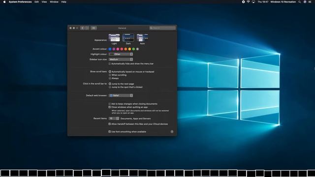 How to Make Mac OS Catalina Look like Windows 10 (Part 2) смотреть онлайн