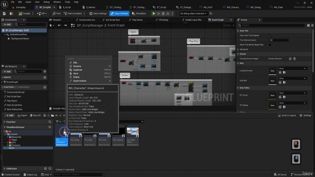 18 - Lesson 17 UE5 Blueprint Mastery Fade Animation Widgets and HUD Hierarchy смотреть онлайн