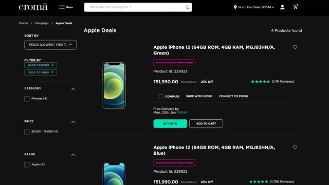 iPhone 12 at 49K😍| Big Price Drop on iPhone 13, iPhone 12 & 11 (HINDI) смотреть онлайн