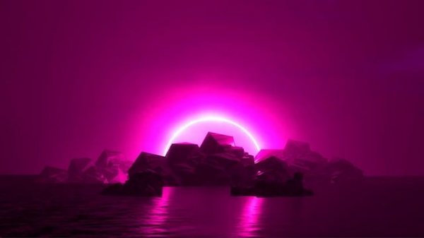 Ultrawide Animated Wallpaper - 21:9 UWQHD - Pink