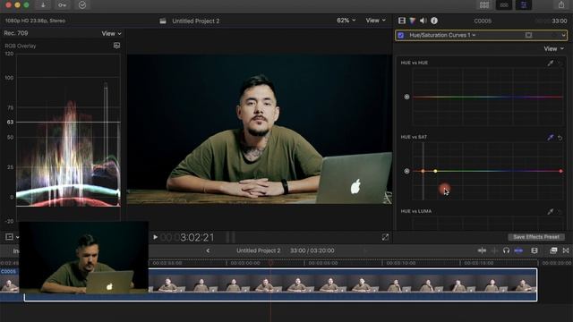 Color Grading. Final Cut X Pro. ЦВЕТ ЗА 5 МИНУТ.