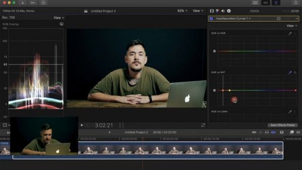 Color Grading. Final Cut X Pro. ЦВЕТ ЗА 5 МИНУТ.