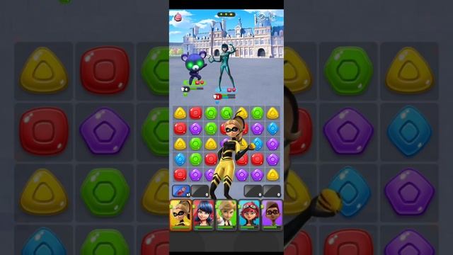 Maraton. 3 Missions challenge completed. Miraculous Ladybug Adventure Puzzle Hero Match 3. смотреть онлайн