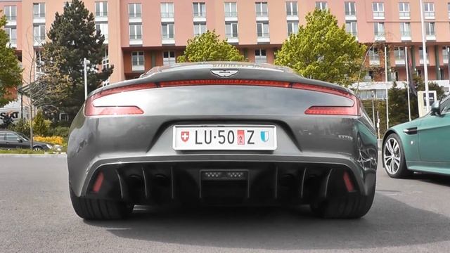 Aston Martin One-77 at the Nürburgring! смотреть онлайн