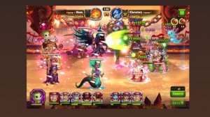 В ИГРЕ ХРОНИКИ ХАОСА - ПРИКОЛЬНЫЙ БОЙ НА АРЕНЕ - СЕРВЕР 1 - СПАРТА - ИВАН vs KHAVATARY