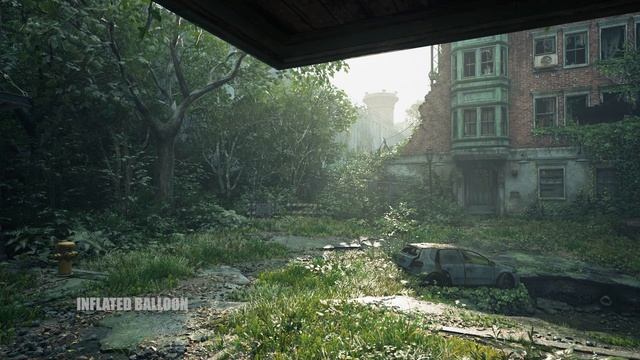 Relaxing Post-Apocalyptic Nature Ambience in The Last of Us Part 1 | Relaxing Videogame Sounds смотреть онлайн