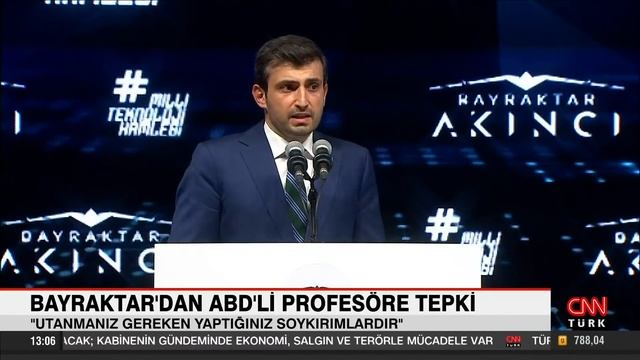 Selçuk Bayraktar'dan ABD'li profesöre tepki! "Utanmanız gereken yaptığınız soykırımlardır" смотреть онлайн