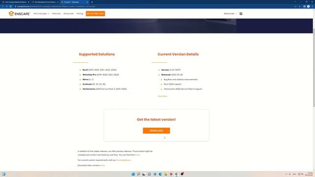 Hướng dẫn tải Enscape bản quyền sinh viên trong 5 phút смотреть онлайн
