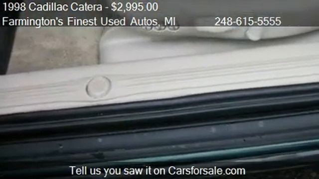 1998 Cadillac Catera Sedan with Leather - for sale in Farmin смотреть онлайн