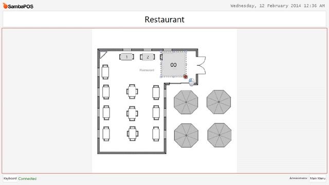 SambaPOS V4 - Custom Table Layout смотреть онлайн