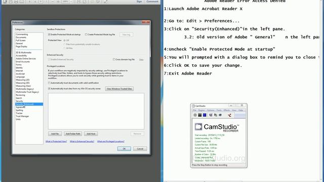 FIX Adobe Reader "Access Denied" смотреть онлайн