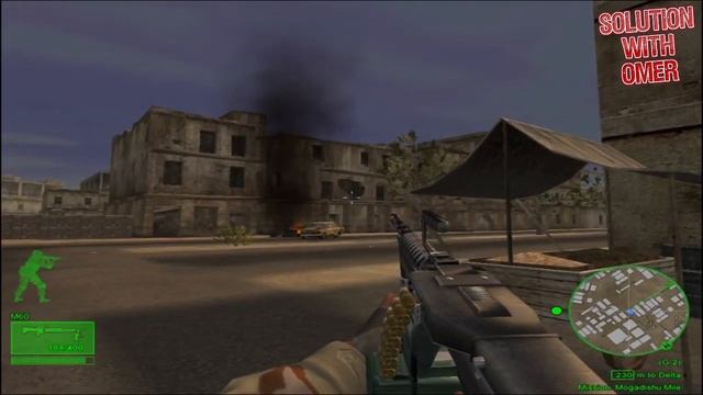 Delta Force Black Hawk Down Mogadishu Mile Mission 15 HD смотреть онлайн