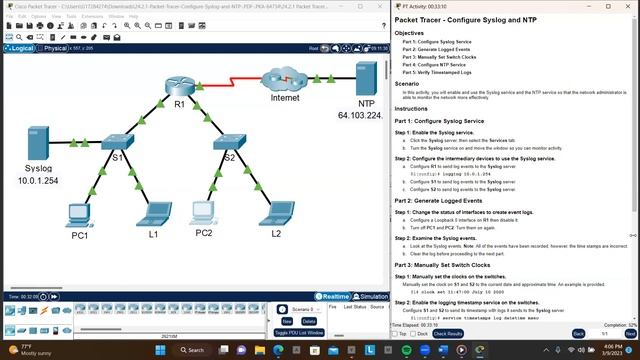 Understand and Configure Syslog and NTP смотреть онлайн