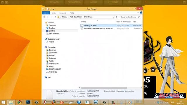 Pack de Perzonalizacion Bleach Windows 8 by bir2d смотреть онлайн