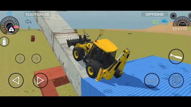 ✅JCB 3DX Backhoe Loader With Passenger New Mod Bus Simulator Indonesia Android Gameplay смотреть онлайн
