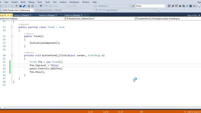 C# Panel, GroupBox,Label vs. İçerisine Form Çağırma(Yükleme) смотреть онлайн