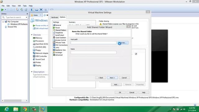 MiniTutorial: How to enable shared folders on Vmware смотреть онлайн