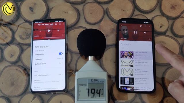 Poco F3 vs iPhone 12 Pro Max / Mate 40 Pro Ses Testi / Dolby atmos for Redmi Note 10 Pro Sound смотреть онлайн