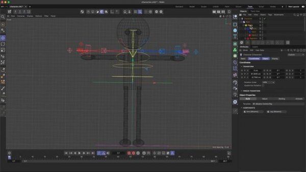 Cinema 4D: Character Rigging