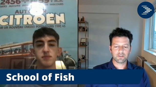 School of Fish Interview (circa 2021) with David Geldzahler, a 2021 Summer Associate at Bizydev. смотреть онлайн
