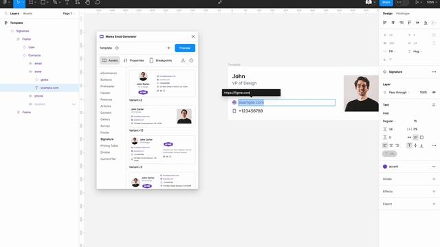 How to export Email Signature from Figma to Gmail [Tutorial] смотреть онлайн
