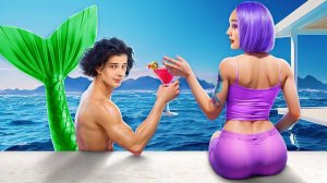 Мой парень Русал! Мой папа ненавидит моего парня! Мой папа vs мой парень!