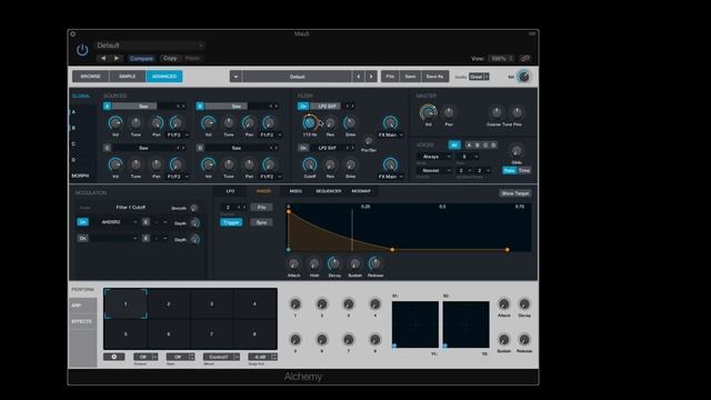 Logic Pro X 10.2 Alchemy Deadmau5 test смотреть онлайн