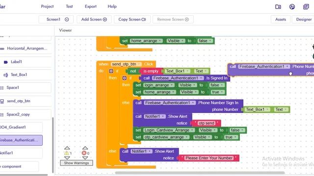 New login system app with otp verification in kodular смотреть онлайн