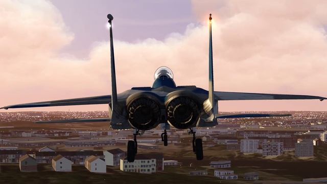 Aerofly FS Global Stockholm Bromma F-15E Landing | The Best Mobile Flight Simulator смотреть онлайн