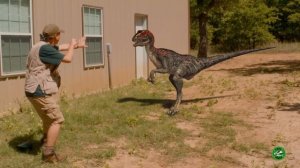 Dinosaur & Drone Chase at Playground | T-Rex Ranch Adventures for Kids!