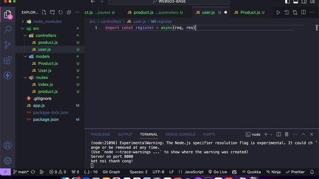 [2024] TUTOR WEB503 CRUD - Đăng Ký - Đăng Nhập với MongoDB NodeJS ExpressJS смотреть онлайн