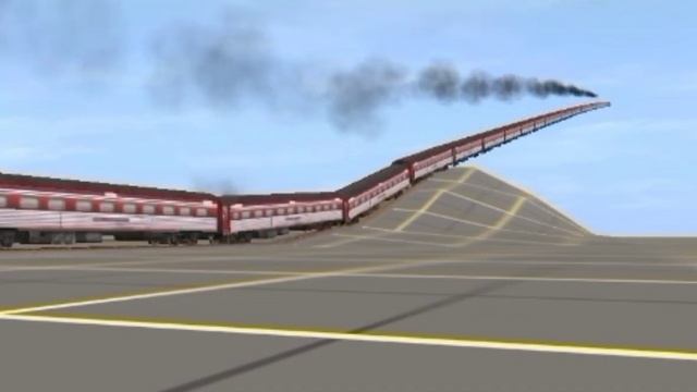 Sending Big Boy to the stratosphere | Trainz Simulator Android смотреть онлайн