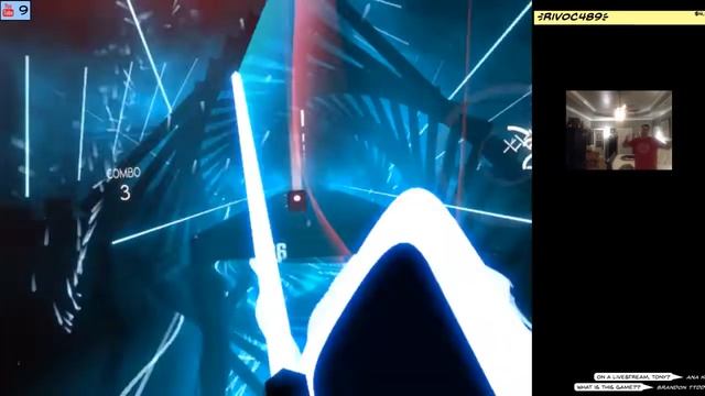 Day 1 of Jedi Training with the VR game Beat Saber! HP Windows Mixed Reality Headset! TeamCC смотреть онлайн