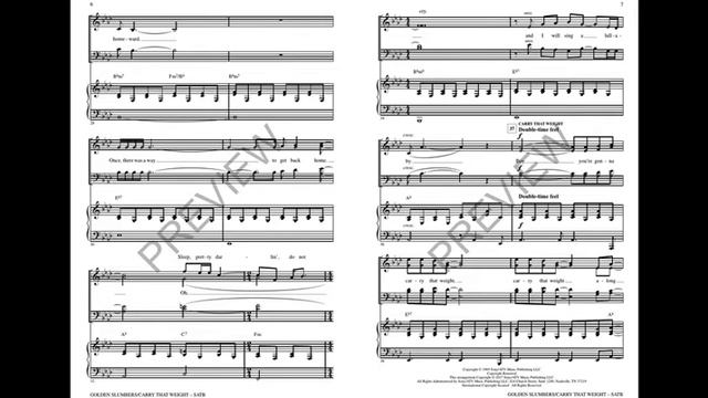Golden Slumbers/Carry That Weight (SATB Choir) - Arranged by Mac Huff смотреть онлайн